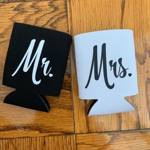 NWOT Mr. & Mrs. Koozies
